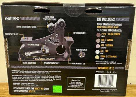 Ken Onion Edition Work Sharp Outdoor Sharpener with Lots of Extras