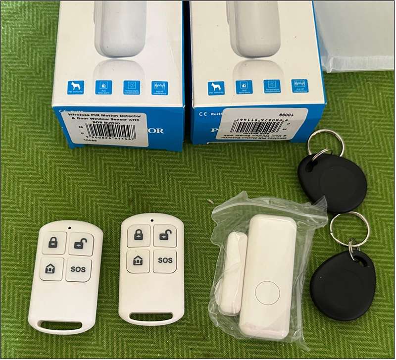 Wireless WiFi / Cellular Complete Home Security Monitoring and Alarm System