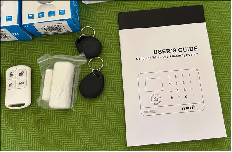 Wireless WiFi / Cellular Complete Home Security Monitoring and Alarm System