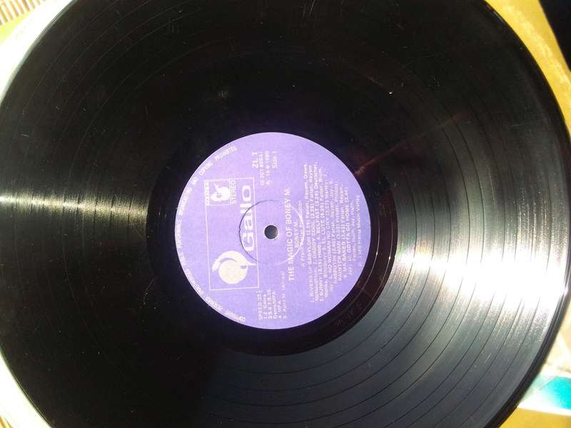 Boney M Gallo ZL1 Greatest Hits LP, VG Vinyl & Cover