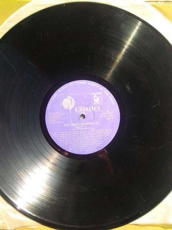 Boney M Gallo ZL1 Greatest Hits LP, VG Vinyl & Cover