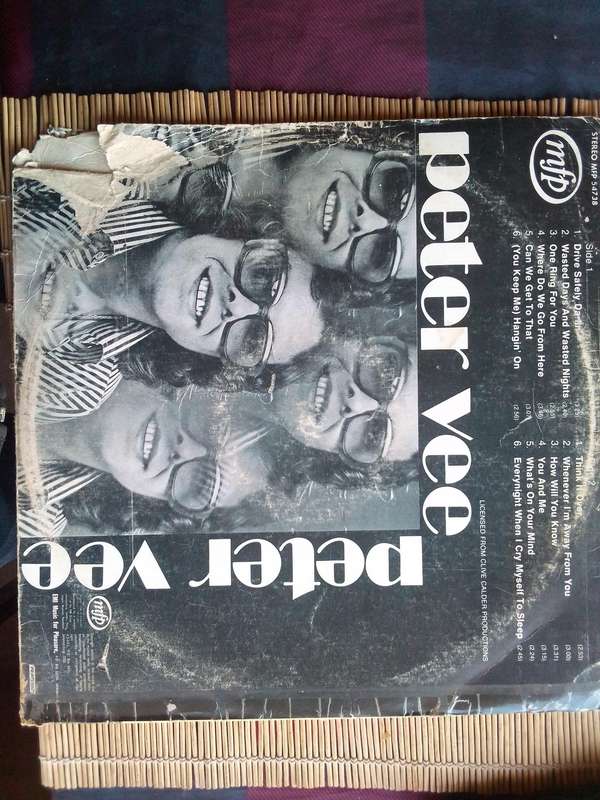 Peter Vee - Spotlight On (MFP 54738) - VG+ Vinyl, Worn Cover