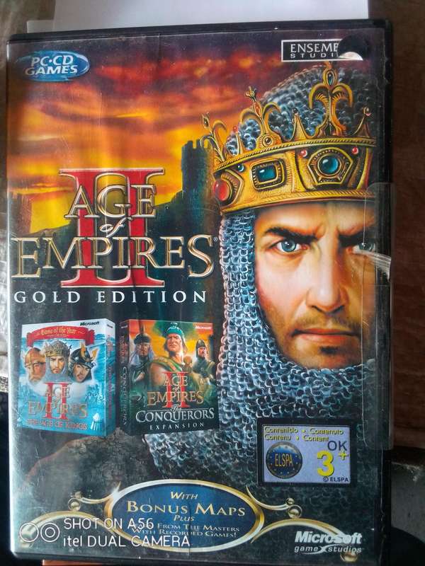  Ultra-Rare Collectors Edition  Age of Empires II Gold (PC CD-ROM, 3-Disc Set) | Mint Condition
