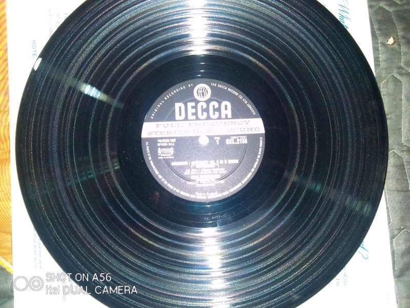  Schubert Symphony No.8 Unfinished  Decca SXL 2156 UK Wideband Stereo (FFSS)