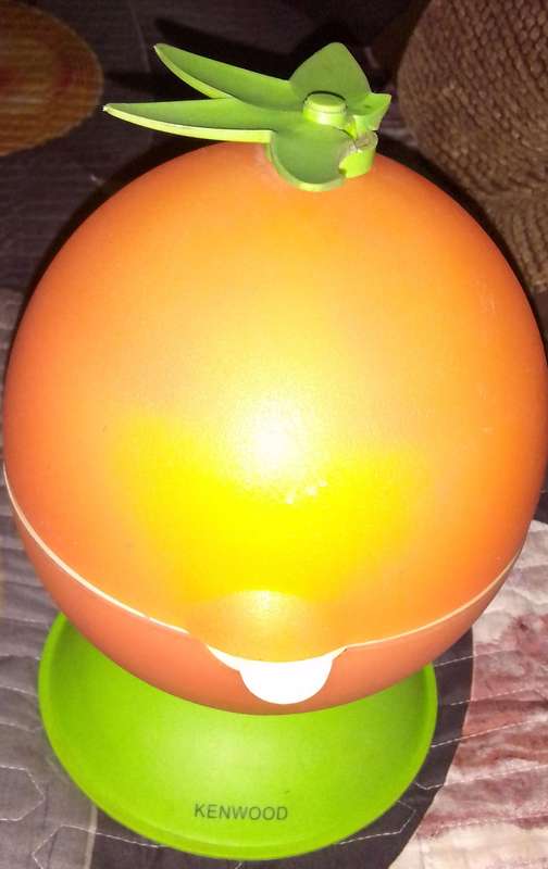 Vintage Kenwood Orange Citrus Juicer  Circa 1985  Working Condition  R220