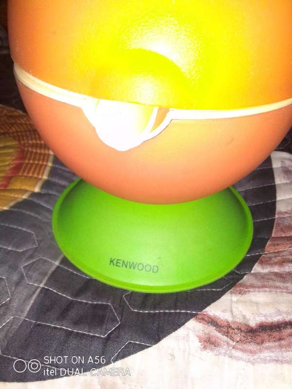 Vintage Kenwood Orange Citrus Juicer  Circa 1985  Working Condition  R220