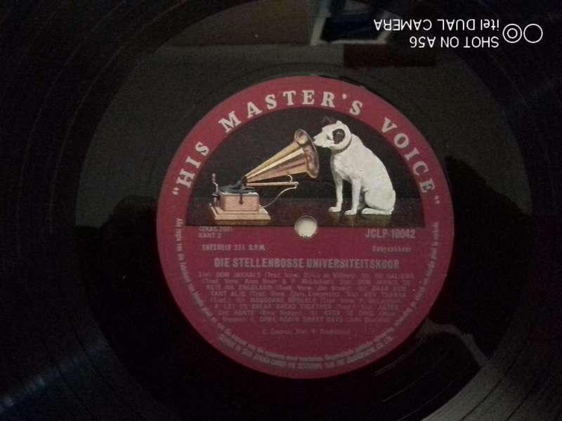 Stellenbosse Universiteitskoor - Philip McLachlan - HMV JCLP 10042 (Rare, Circa 1964)