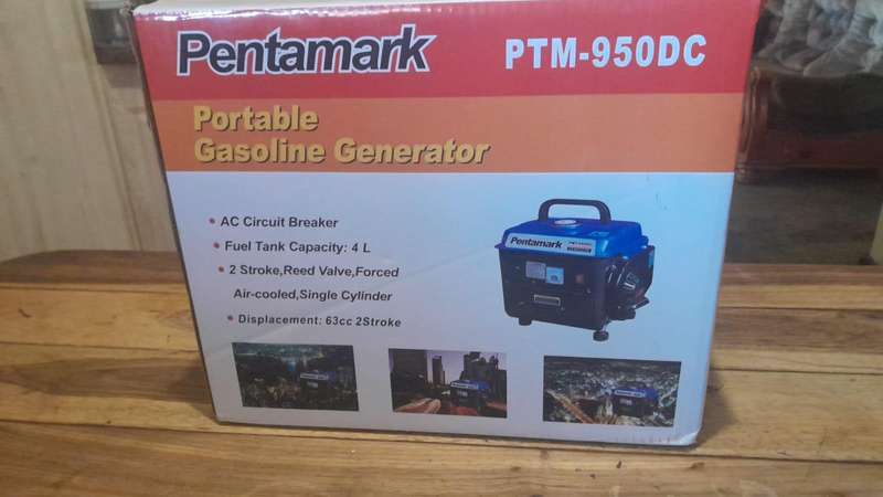 Pentamark PTM-950DC 4 liter Portable Gasoline Generator