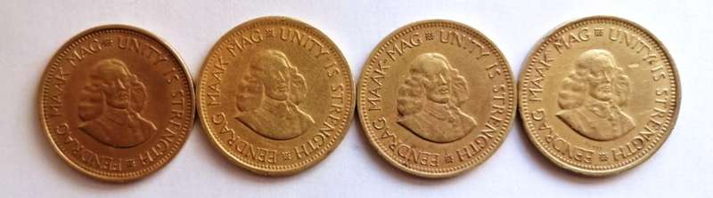 South Africa ½ Cent Coin Set  Jan van Riebeeck Series
