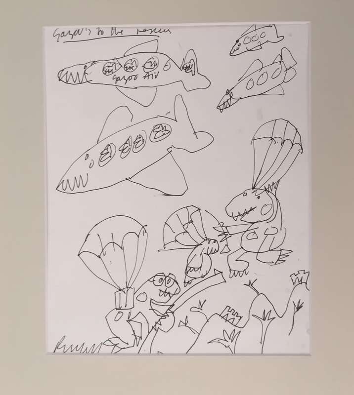 Elwin Buchel Pen Sketches - All Original not framed at bargain price of R380