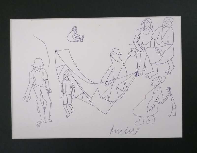 Elwin Buchel Pen Sketches - All Original not framed at bargain price of R380