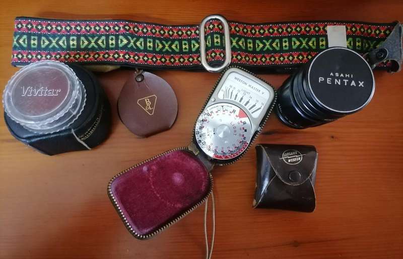 Vintage Asahi Pentax S3 35mm Film Camera Full Kit  With Lenses, Flash, Meter, Case & More