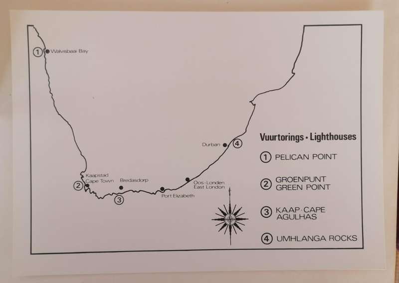 1988 South Africa Lighthouses FDC | Green Point Postmark