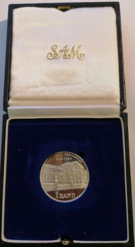 1793-1993 Banking South Africa Rare Collectors coin uncirculated in SAM case