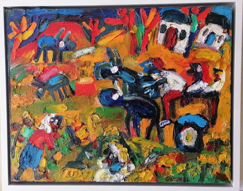 Original Painting by Elwin Buchel  Rare Opportunity to Own Exclusive Art