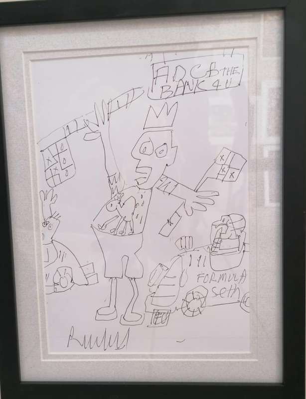 Original Sketch by Elwin Buchel  Rare Opportunity to Own Exclusive Art