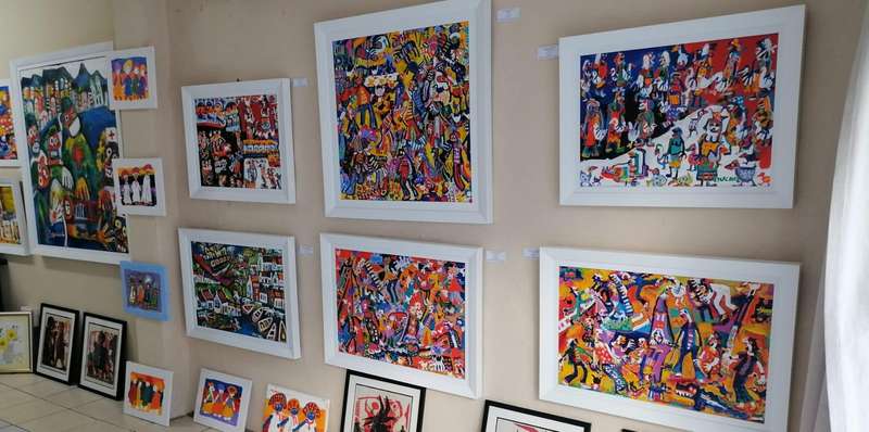 Elwin Buchel Pen Sketches - All Original not framed at bargain price of R380