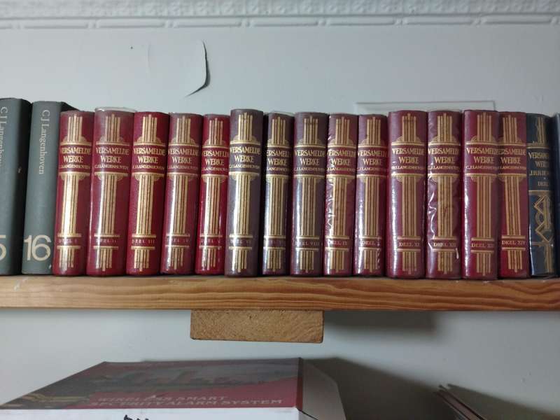 Set of 14 Versamelde Werke van CJ Langenhoven - Deel 1 tot deel 14