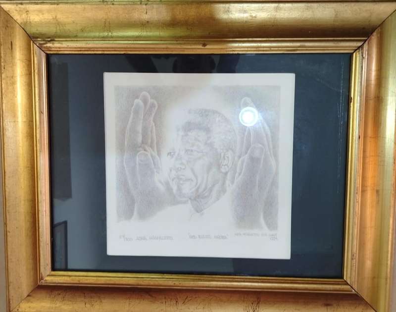 GOD BLESS MADIBA 57/300 Print