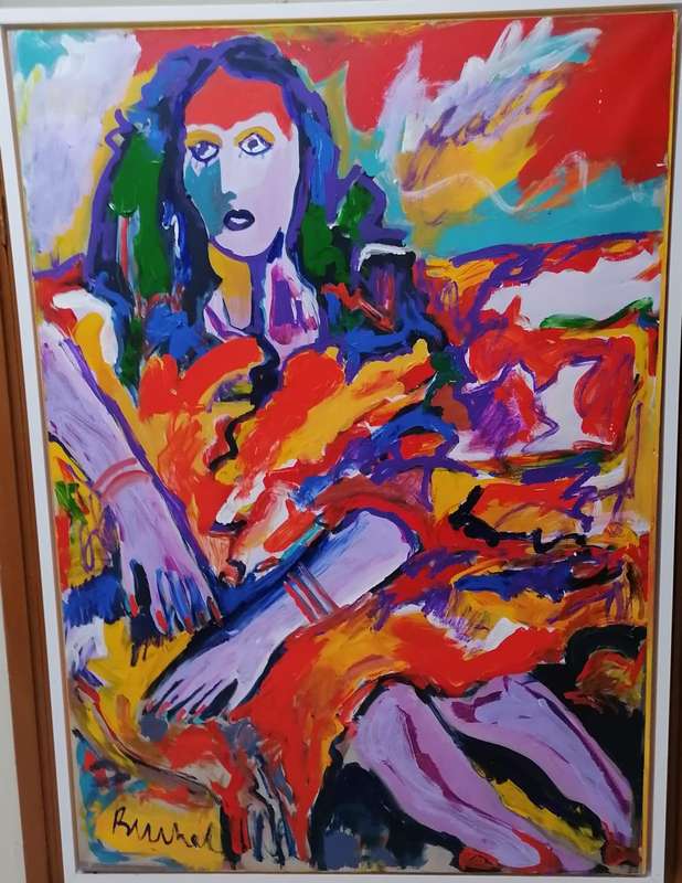 Original Painting by Dr. Elwin Buchel  Rare Opportunity to Own Exclusive Art