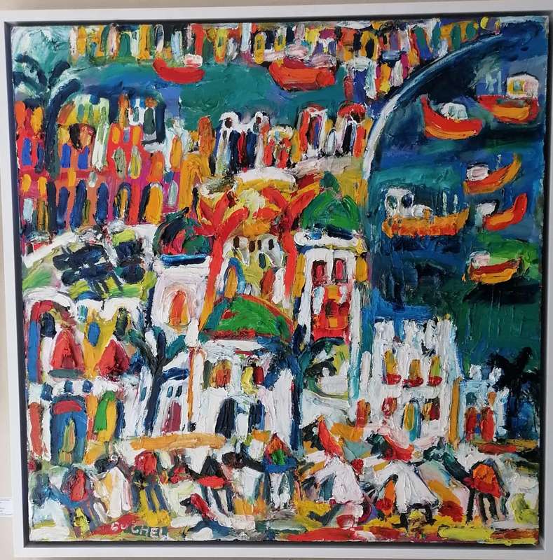 Original Painting by Elwin Buchel  Rare Opportunity to Own Exclusive Art