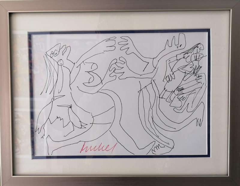 Original Sketch by Elwin Buchel - Rare Opportunity to Own Exclusive Art
