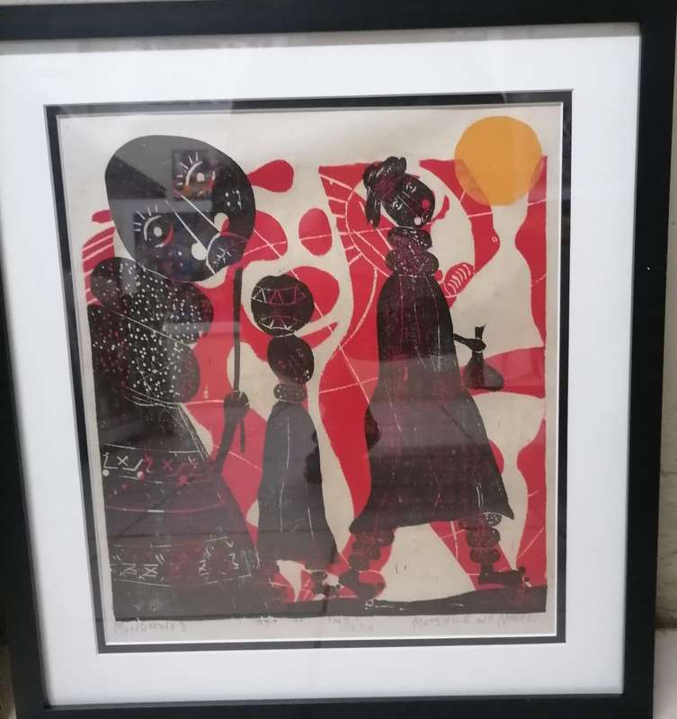 Motshile Wa Nthodi  Painting Original -