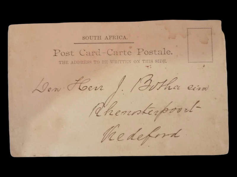Rare Vintage Postcard  Dutch Reformed Church Kroonstad O.R.C.  Circa 1900