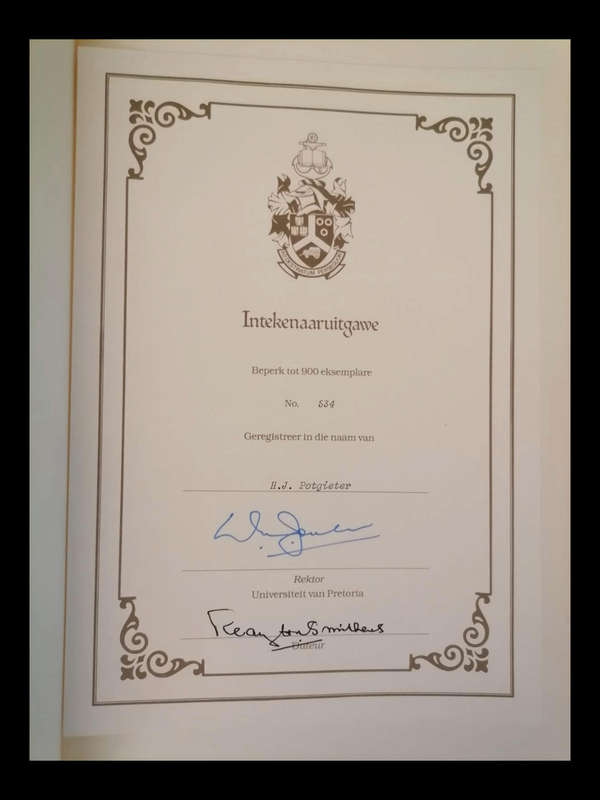Die Soogdiere van die Suider-Afrikaanse Substreek  R.H.N. Smithers (1983, Limited Edition)