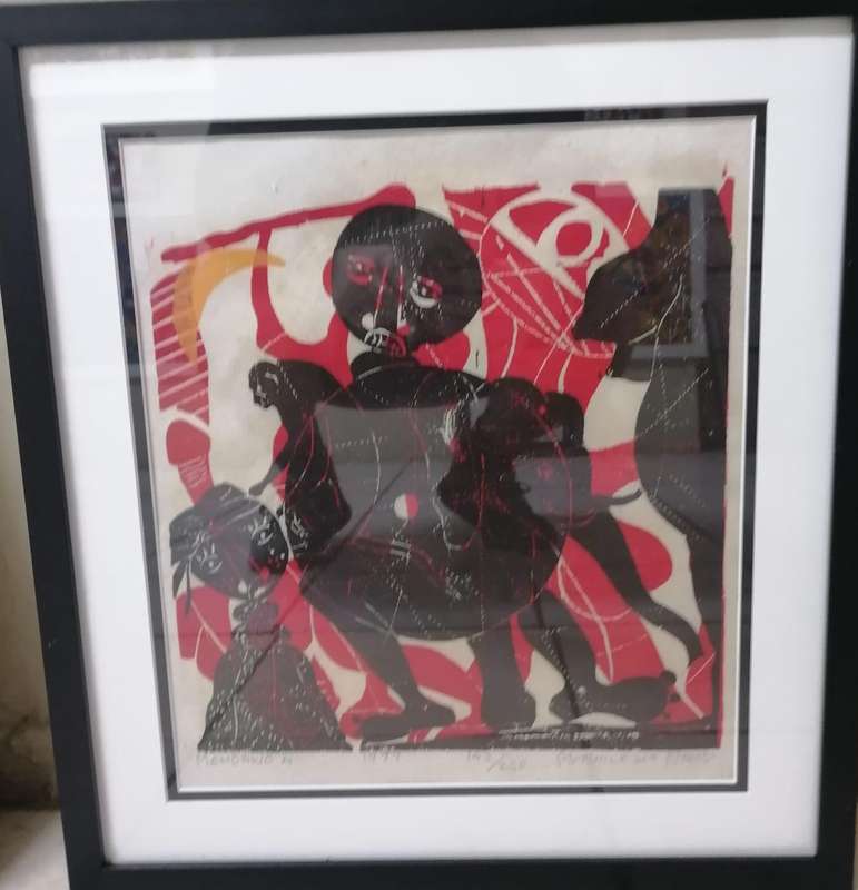 Motshile Wa Nthodi  Painting Original -