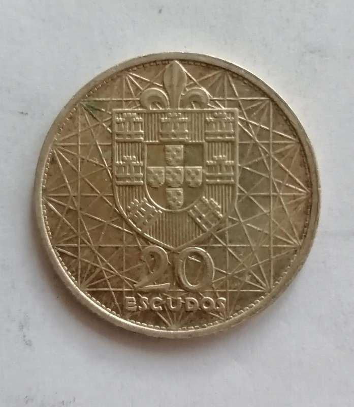 Vintage Portuguese Coin Lot  Includes Rare 1966 20 Escudos Silver | Collectible 11-Coin Set