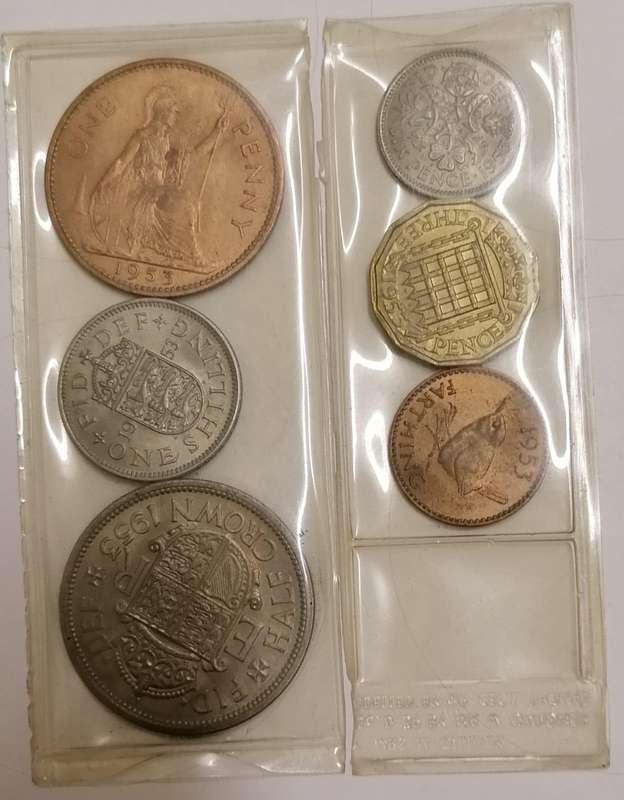 1953 British Coronation UNC Coin Set  Sealed | Queen Elizabeth II | Rare Collectors Set