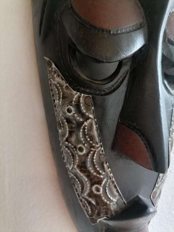 Handcrafted African Tribal Wall Mask