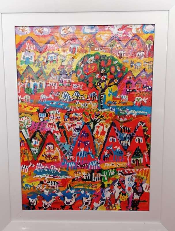 Original Painting by Elwin Buchel - Rare Opportunity to Own Exclusive Art