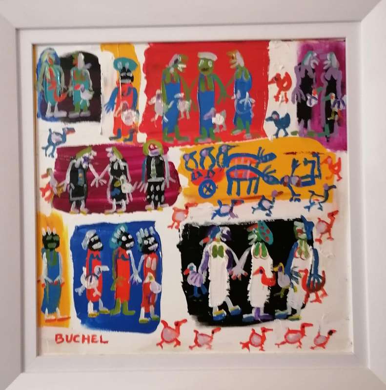 Original Painting by Elwin Buchel - Rare Opportunity to Own Exclusive Art