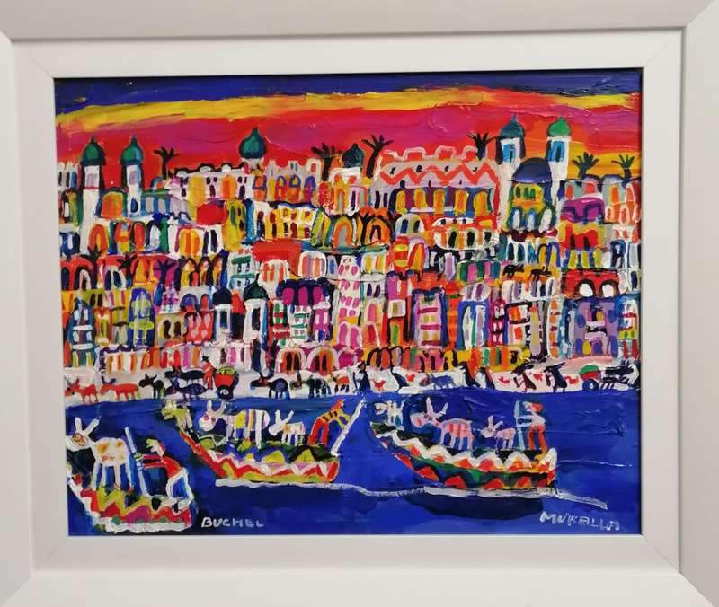 Original Painting by Elwin Buchel - Rare Opportunity to Own Exclusive Art