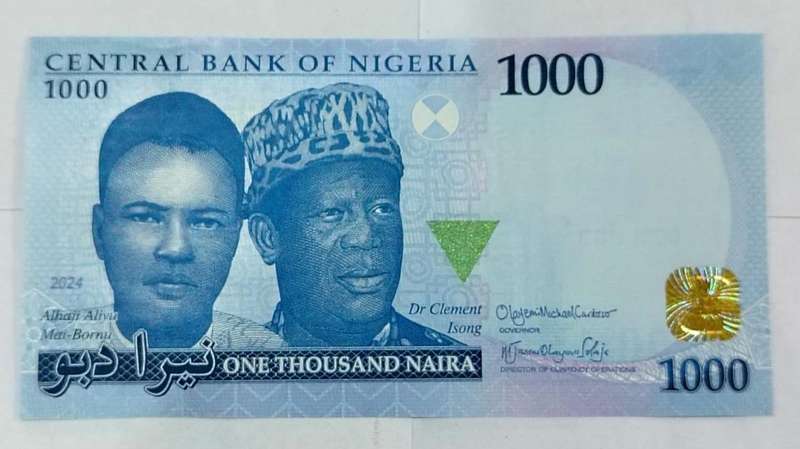 2024 Nigeria 1000 Naira Polymer Banknote  UNC | Latest Issue | Collectible Currency