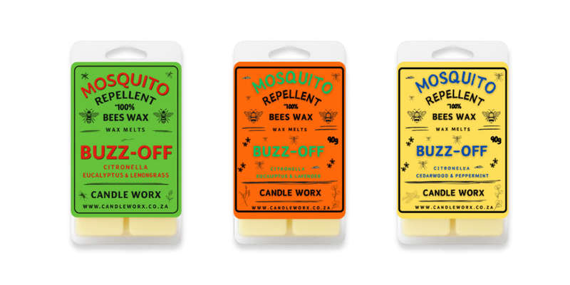 Candle Worx Mosquito repellent - 3pack