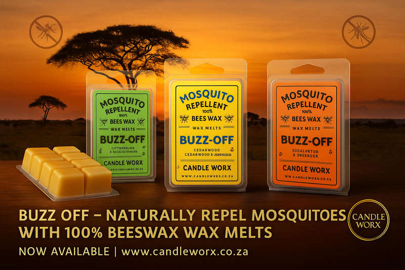 Candle Worx Mosquito repellent - 3pack