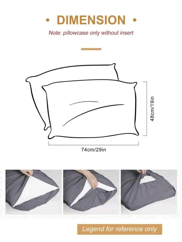 Satin Pillowcase - White
