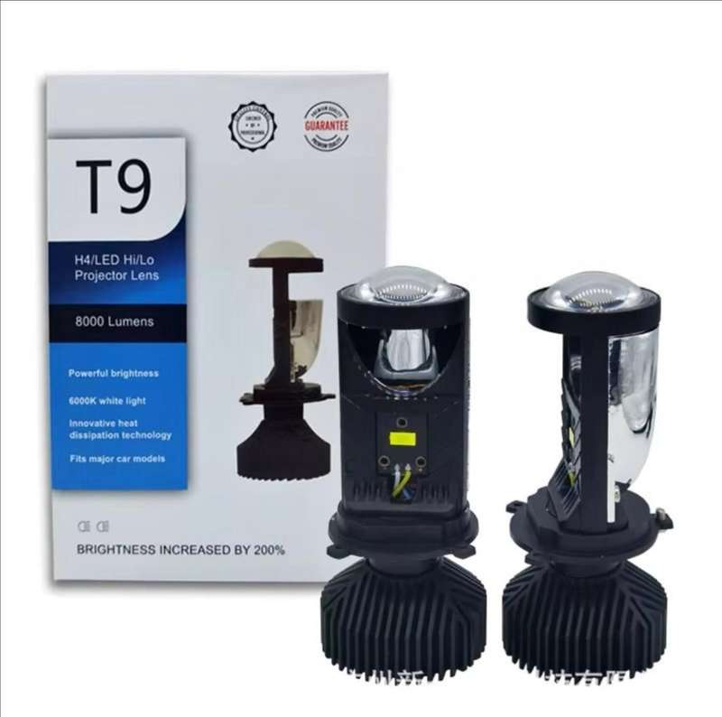 T9 LED H4 projector headlights