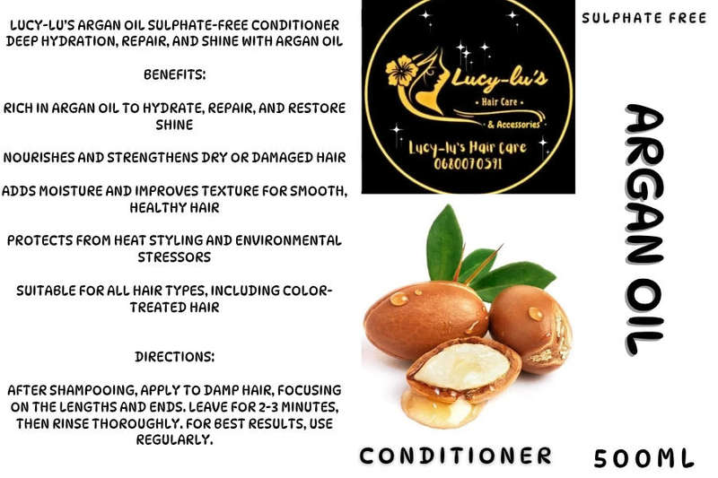 Argan Oil Sulphate Free Shampoo and Conditioner Duo 500ml
