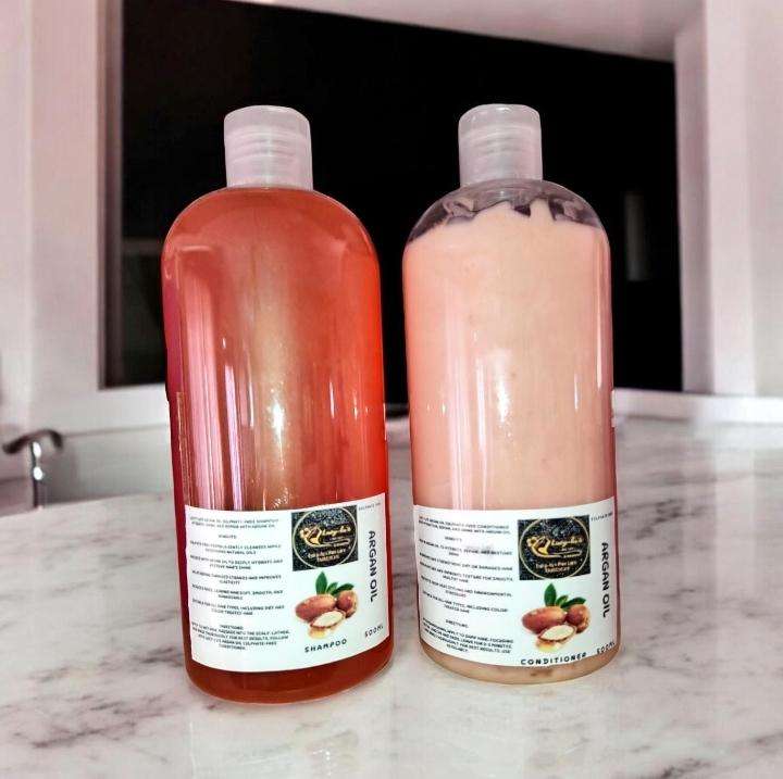 Argan Oil Sulphate Free Shampoo and Conditioner Duo 500ml