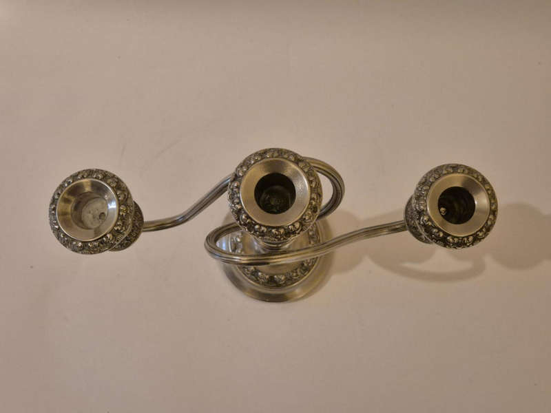 3-arm candelabra Lanthe of England