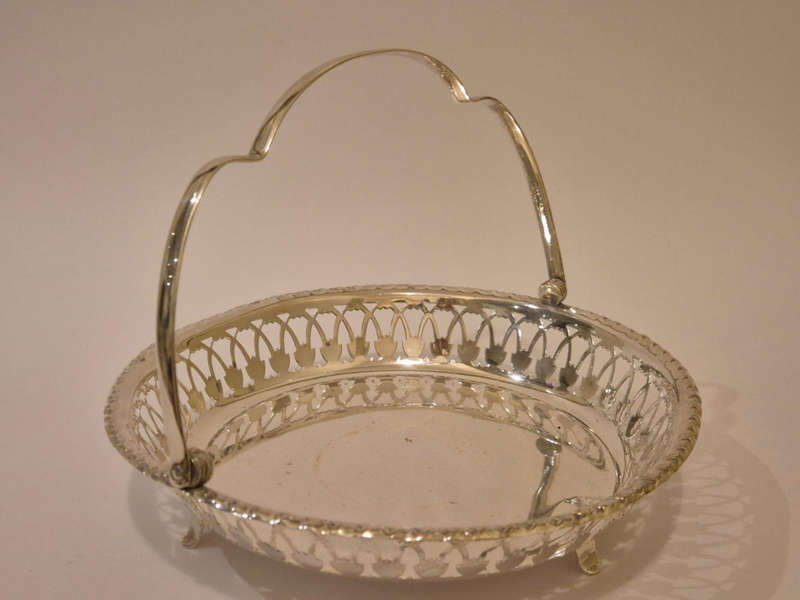 Silver Plated Basket