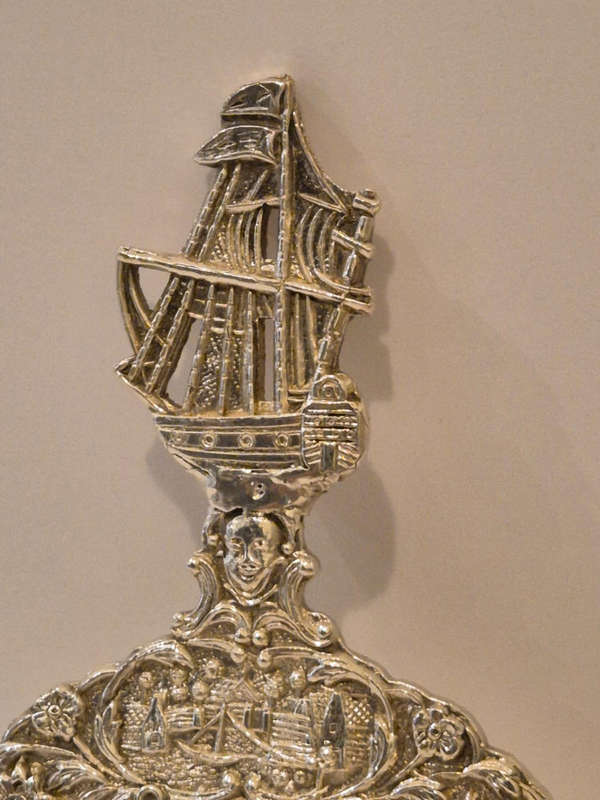 Maritime silver Plated Tea Strainer