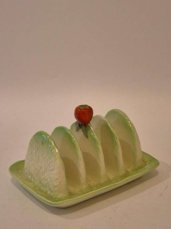 Vintage Crown Devon Ceramic Toast Rack
