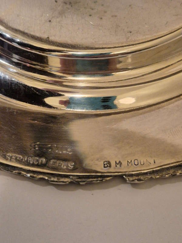 Vintage Silver Plated Butter Dish