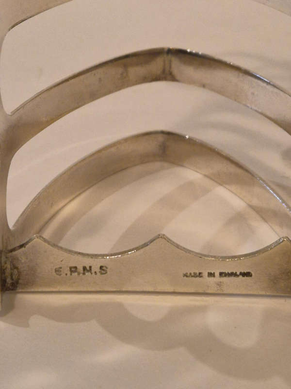 Vintage Silver Toast Rack