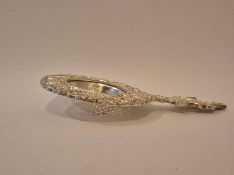 Maritime silver Plated Tea Strainer